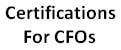 cfo certifications