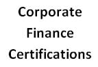 corporate finance certifications