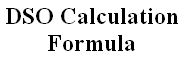 DSO Calculation Formula