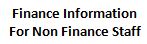 finance information for non finance staff