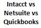 Intacct vs Netsuite vs Quickbooks