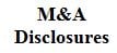 Mergers & Acquisitions Disclosures