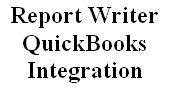 Report Writer Quickbooks Integration