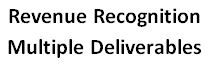 revenue recognition mulitple deliverables