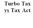 Turbo Tax vs TaxACT