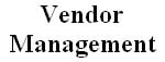 vendor management