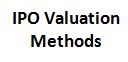 IPO valuation methods
