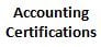 accounting certifications