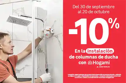 Instalación columnas de ducha en Córdoba 