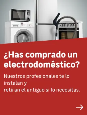 Instalación de electrodomésticos