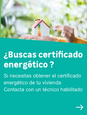 Certificados energéticos Banner