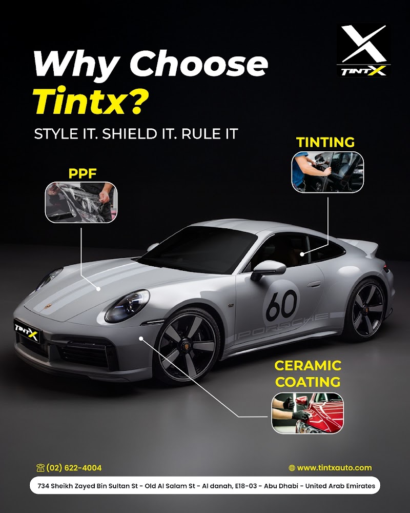 TintX Auto Accessories تنتكس لزينة السيارات - Image 1