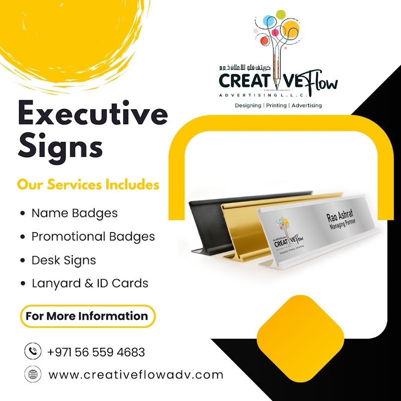 CREATIVE FLOW ADVERTISING LLC | A House of Creative Graphic Design, Printing & Advertising | In UAE Abu Dhabi - Thumbnail 4