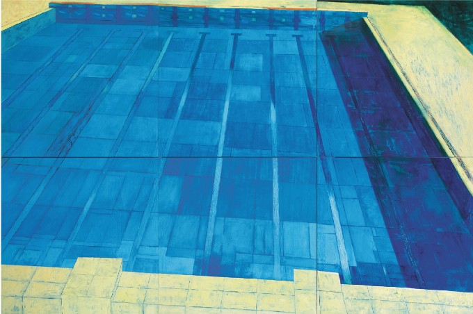 Magdalena Gryska, Besen, olej na płótnie 300x200 cm