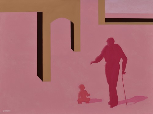 Obraz: Pomost - Katarzyna Kudełka