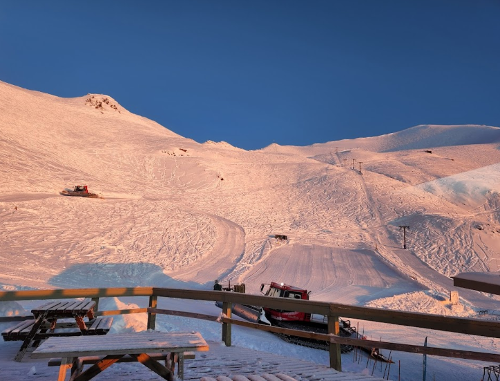 Mount Cheeseman Snow in New Zealand