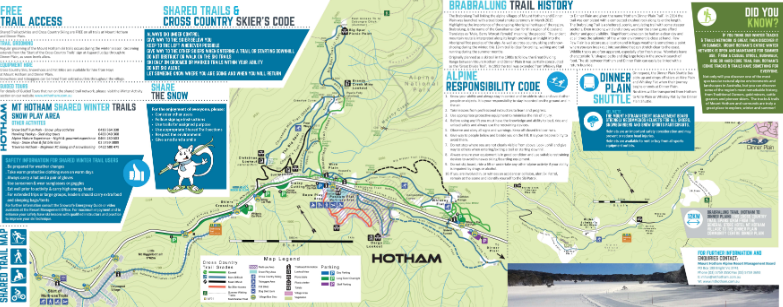 Mt Hotham map