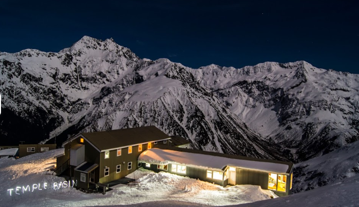 Temple Basin Snow resort in new zealand