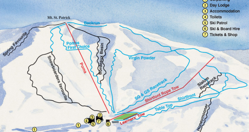 Hanmer Springs Trails map