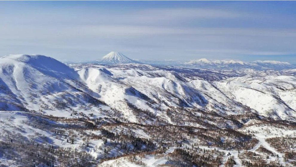 Kiroro Snow mountani view in Japan