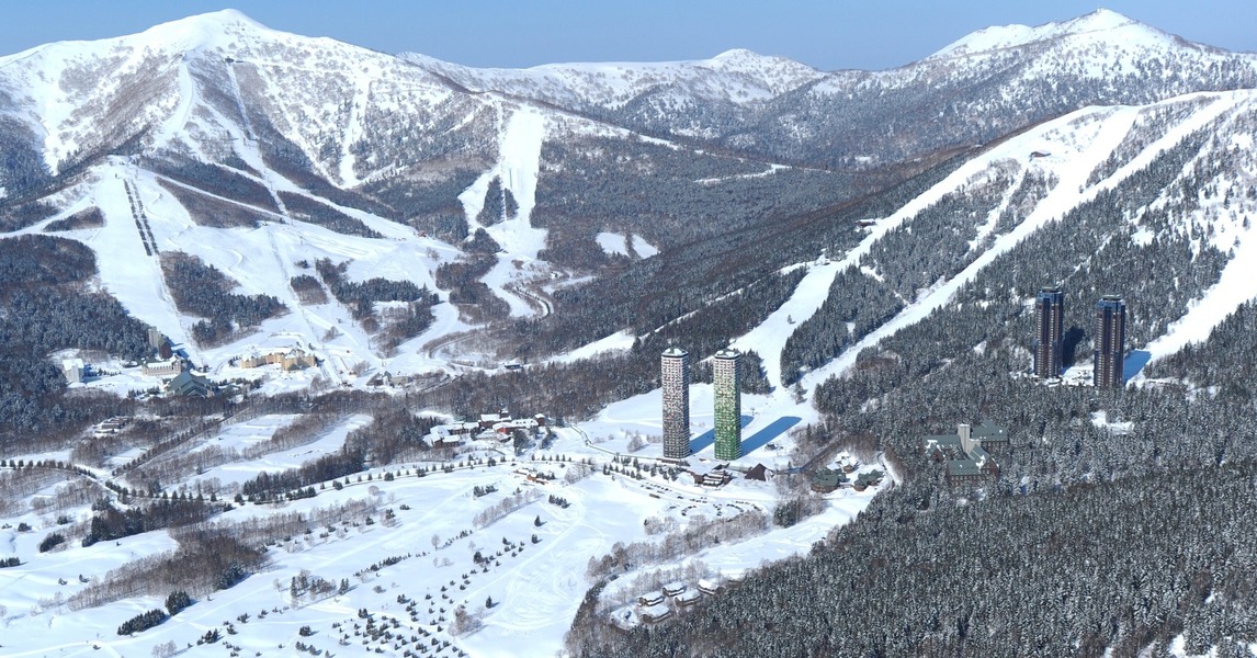 Tomamu Snow resort in japan