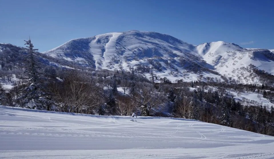 Kiroro Snow mountani view in Japan