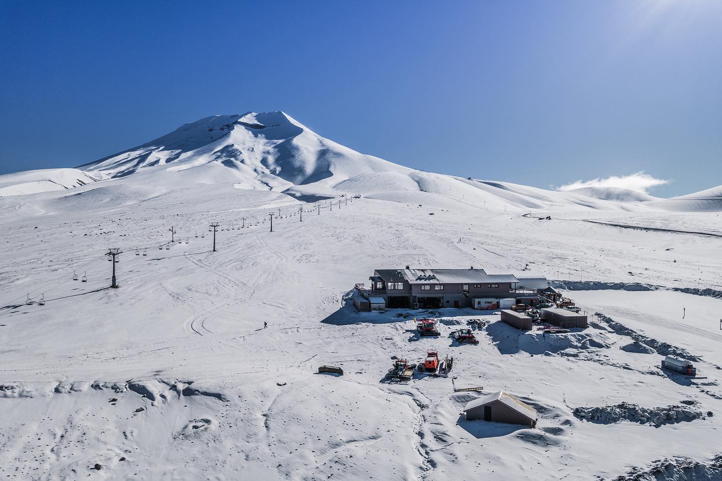 Corralco Ski resort chile