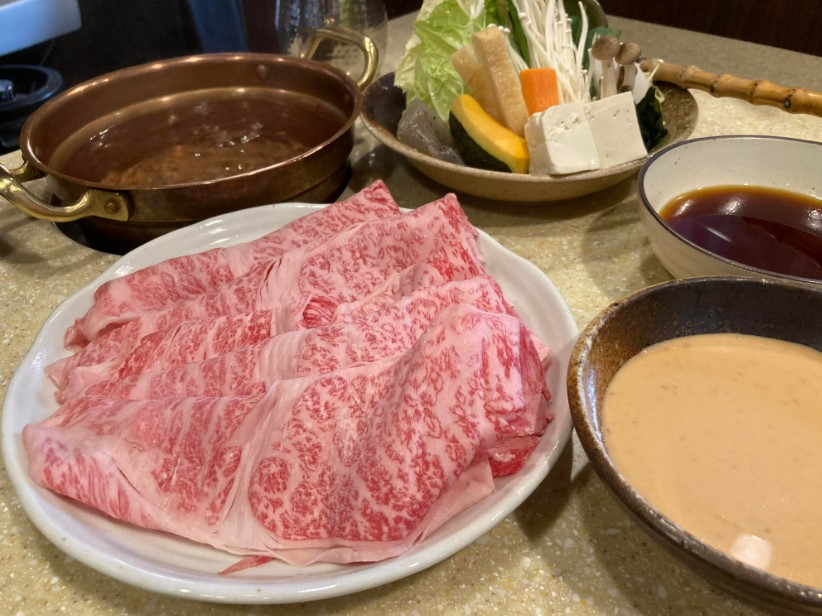 Wagyu Shabu Shabu Hakuba