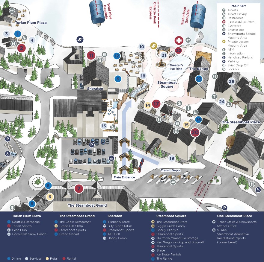 D8d37b6f Project Powder Steamboat Ski Resort Colorado Usa Base Area Map 