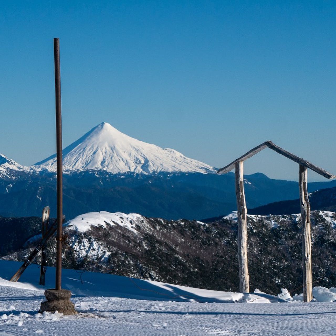 Chile snow