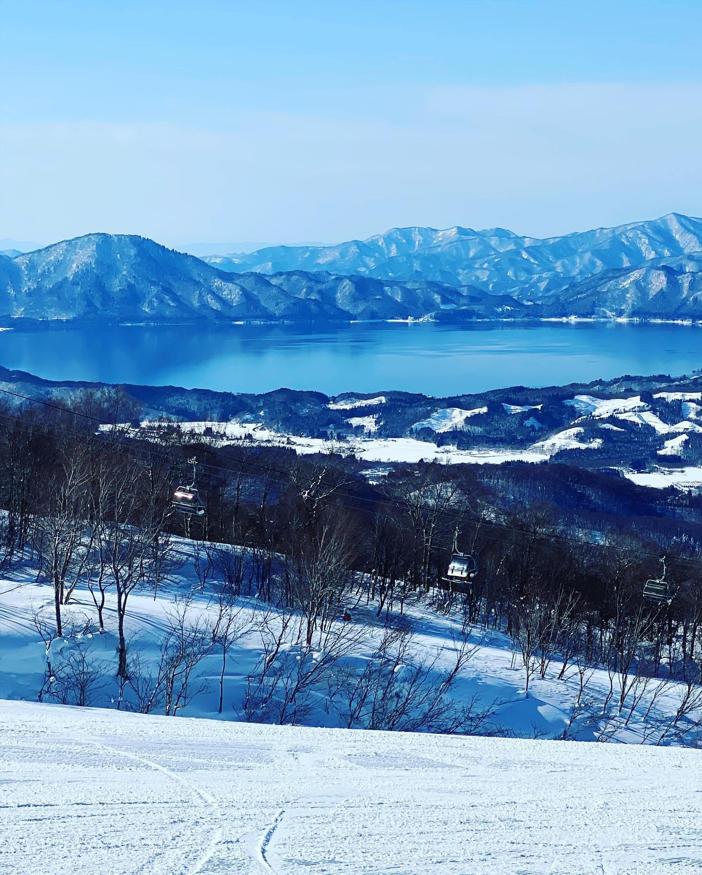 tazawako ski resort , akita japan