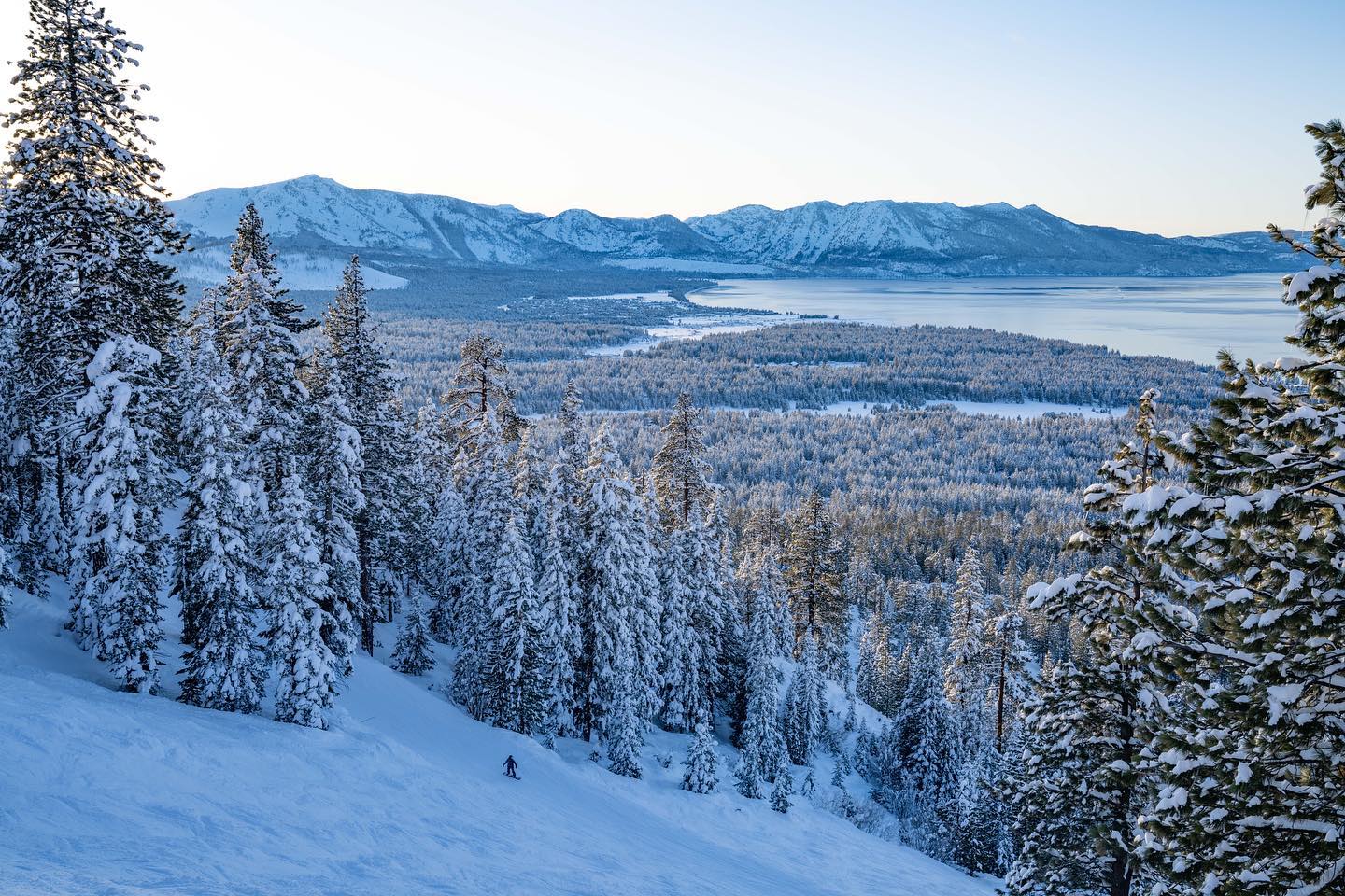 Heavenly Mountain Ski Resort California USA