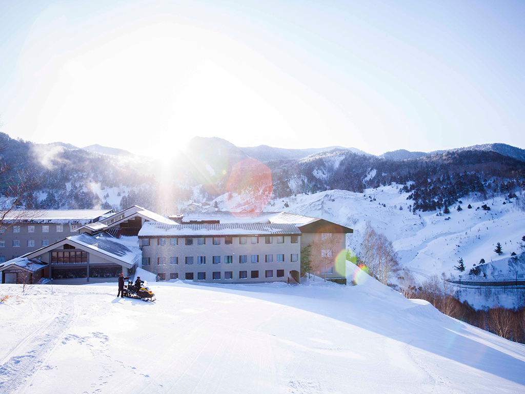 Manza Onsen Ski Resort Japan