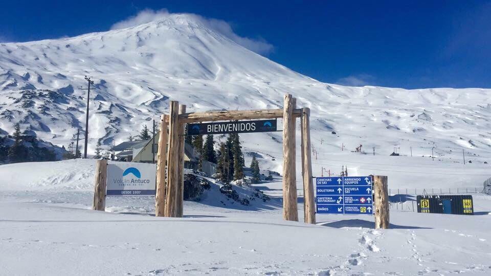 volcan antuco ski resort chile