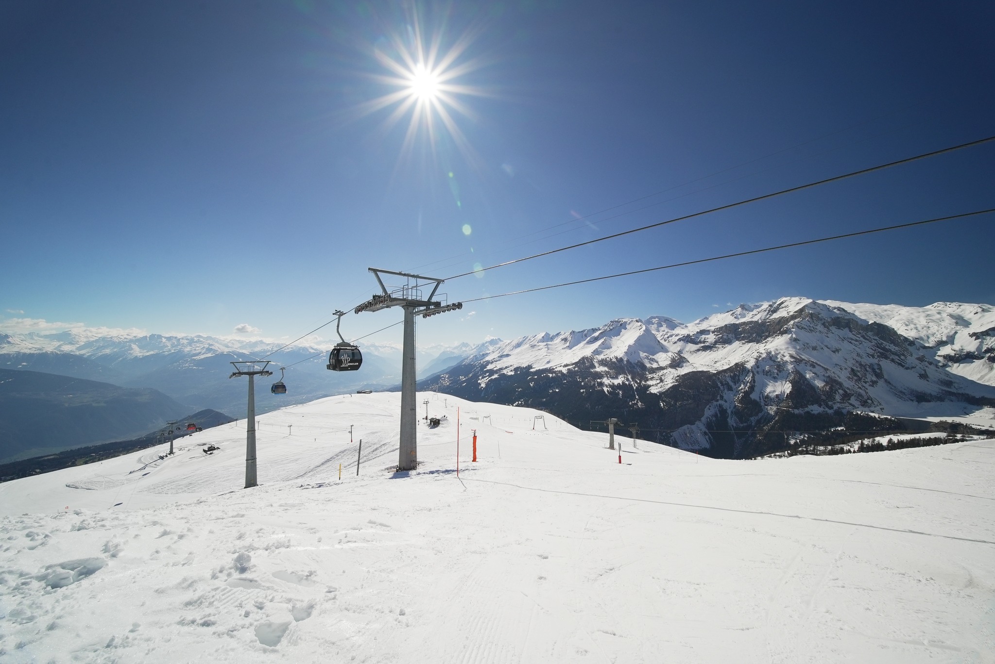 Crans Montana Ski Resort Valais (Wallis) Switzerland