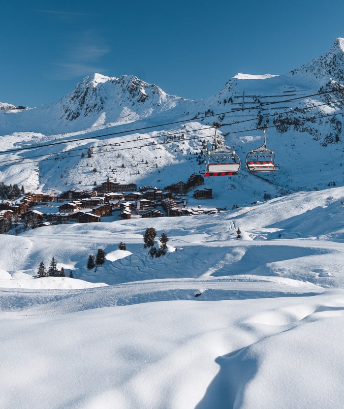 La Plagne Ski Resort in France