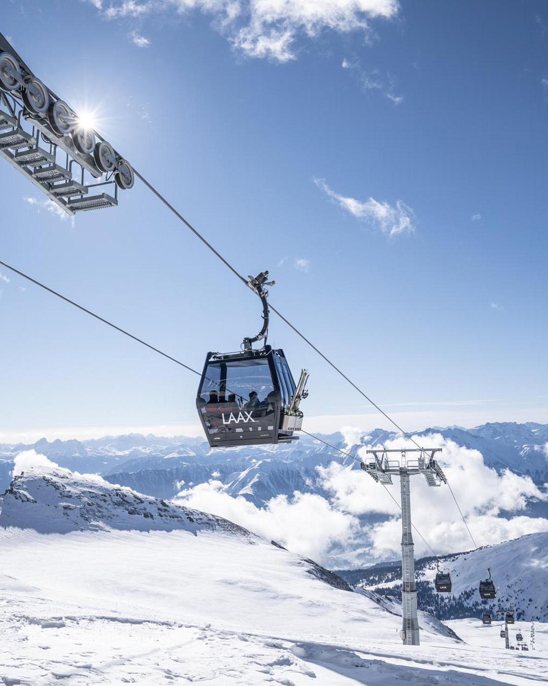 Laax-Flims-Falera Ski Resort in Switzerland