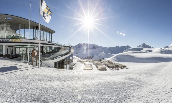 Ischgl/​Samnaun - Silvretta Arena Ski Area in boarders of Austria and Switzerland