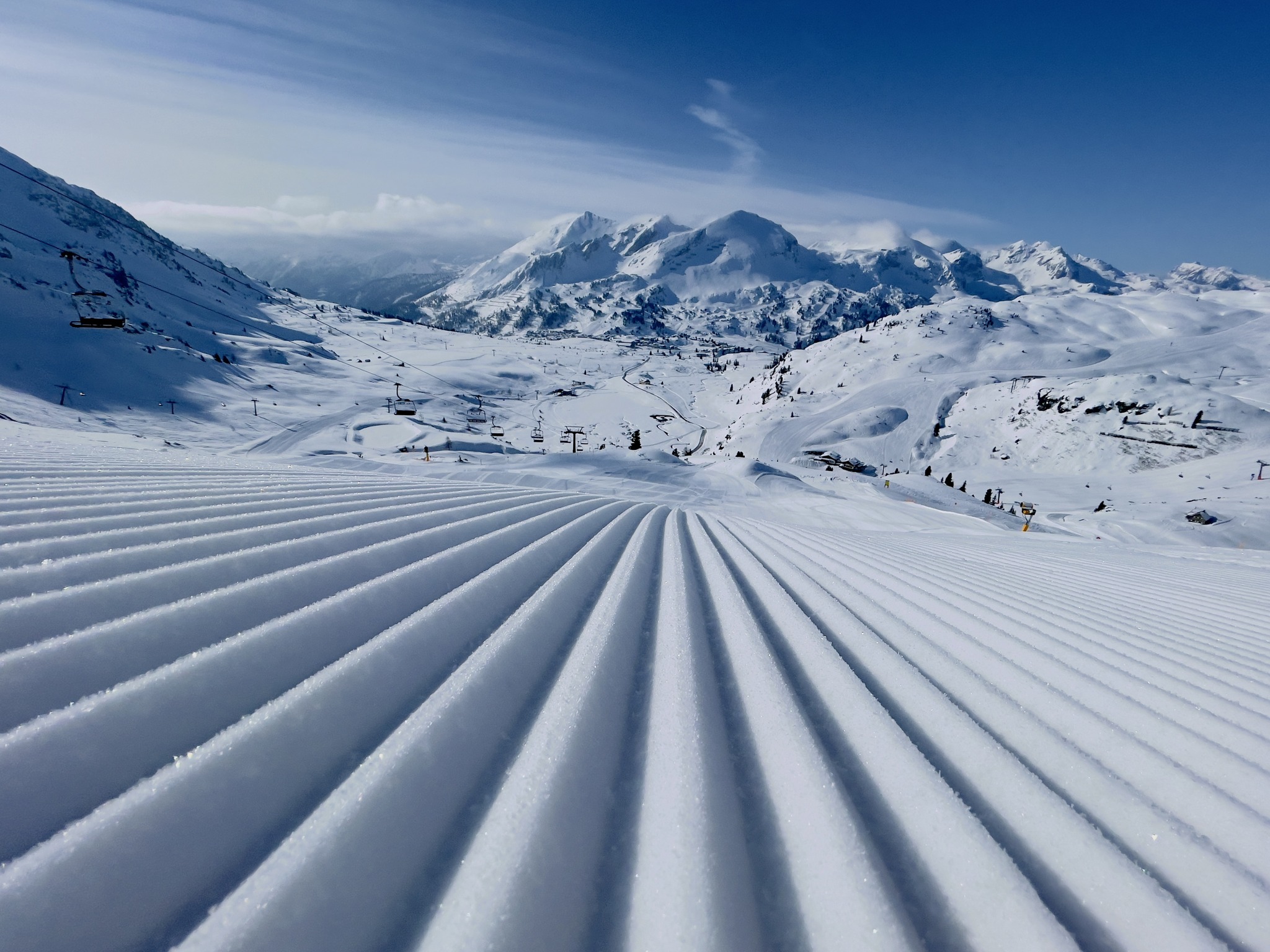 Obertauern Ski area in Austria