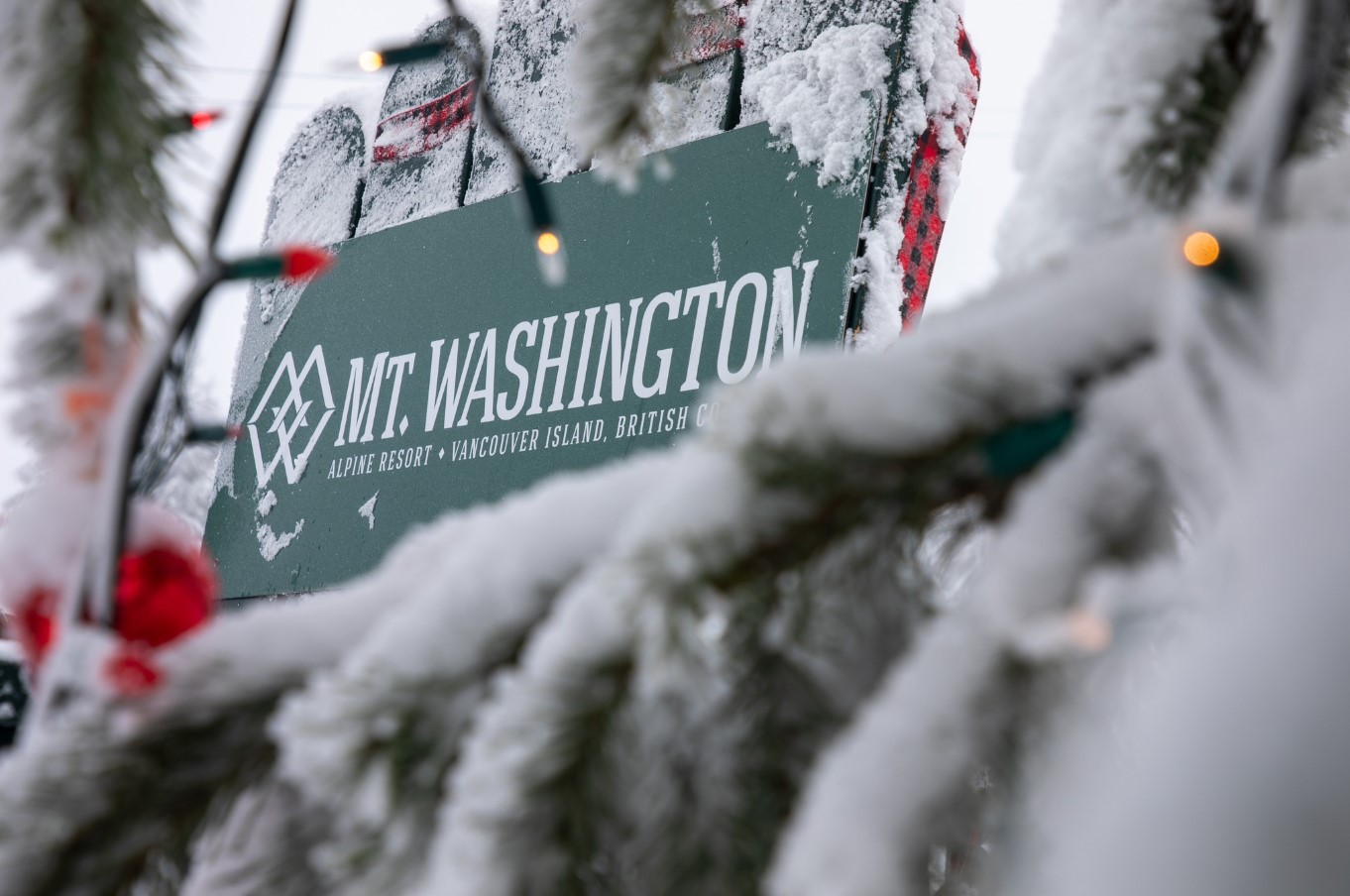 Mt Washington Ski Resort in British Columbia, Canada