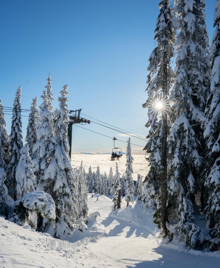 Grouse Mountain Ski Resort British Columbia Canada