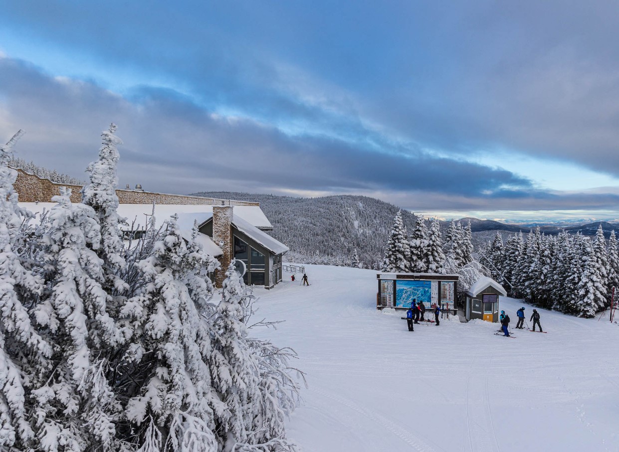 Le Massif Ski Resort Quebec Canada