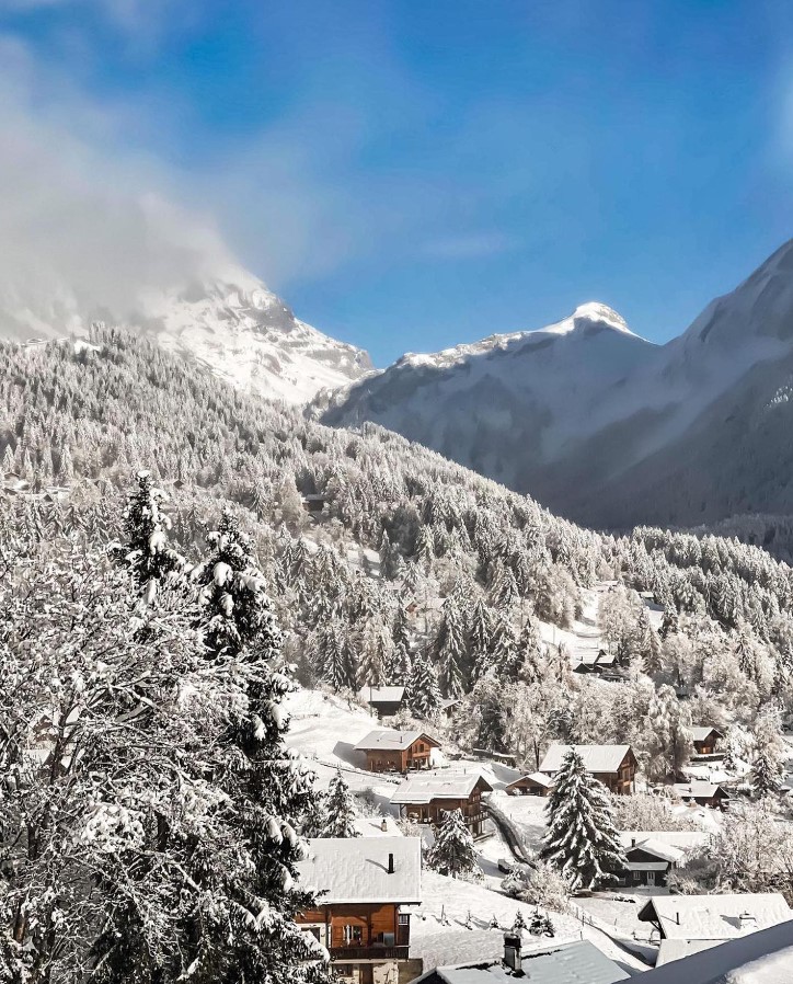 Villars Gryon Diablerets Ski Resort Switzerland