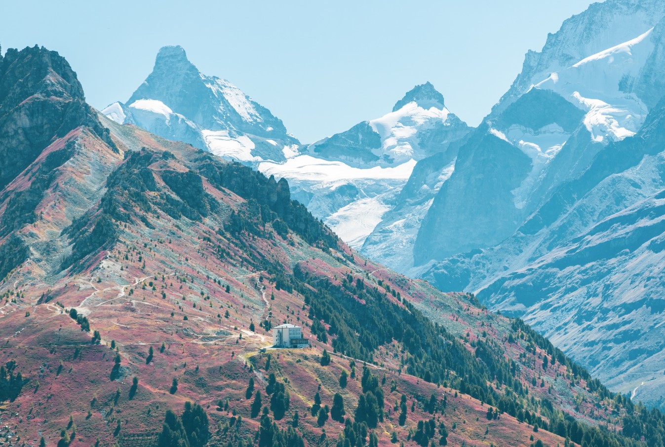 St Luc Chandolin Ski Resort Switzerland