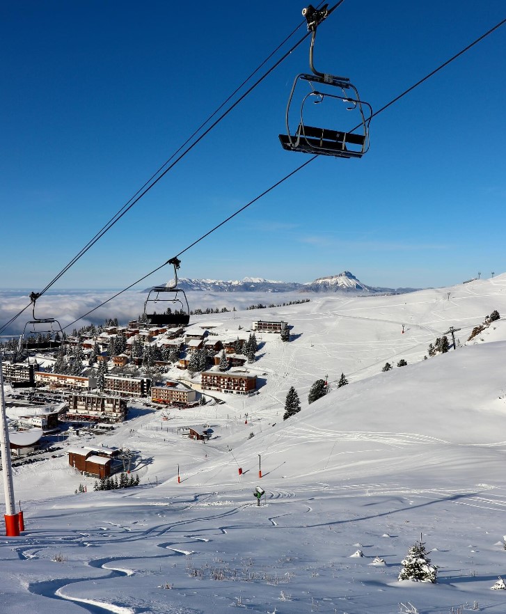 Chamrousse ski resort France
