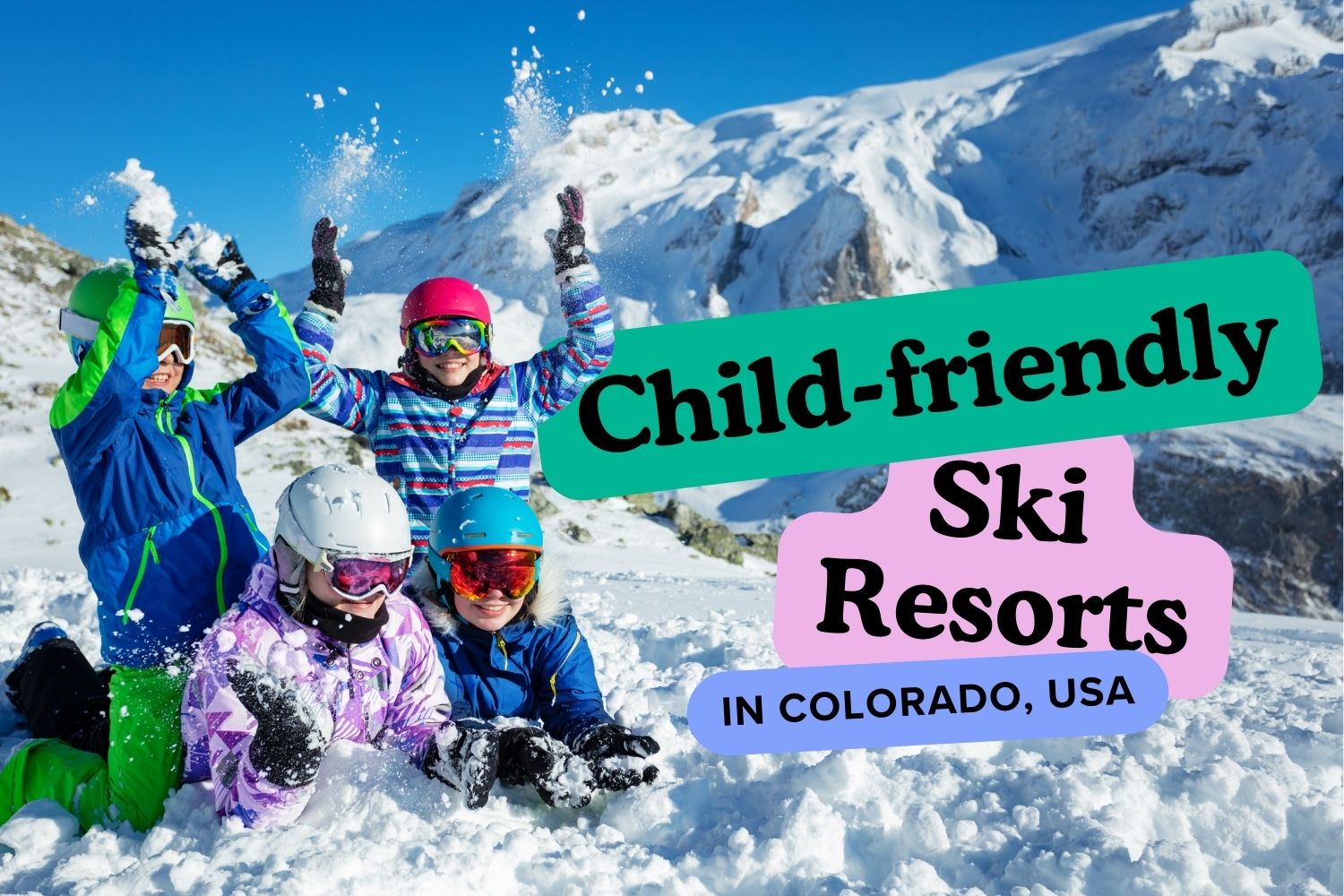 Colorado Ski Resorts that offer Childcare