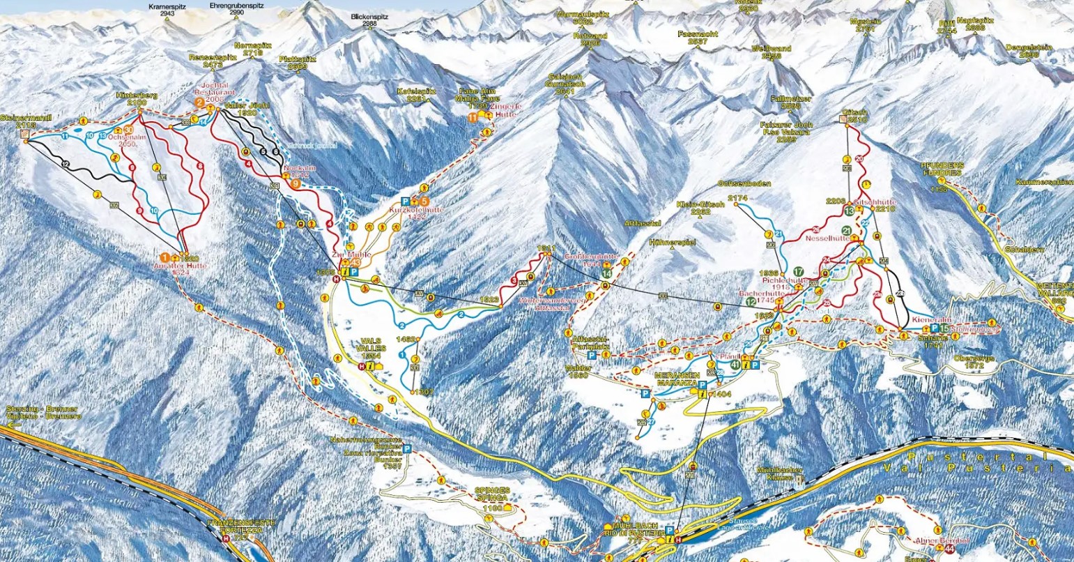 Gitschberg Jochtal Ski Resort Italy
