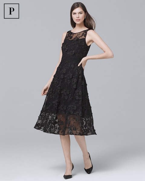 black work dress petite