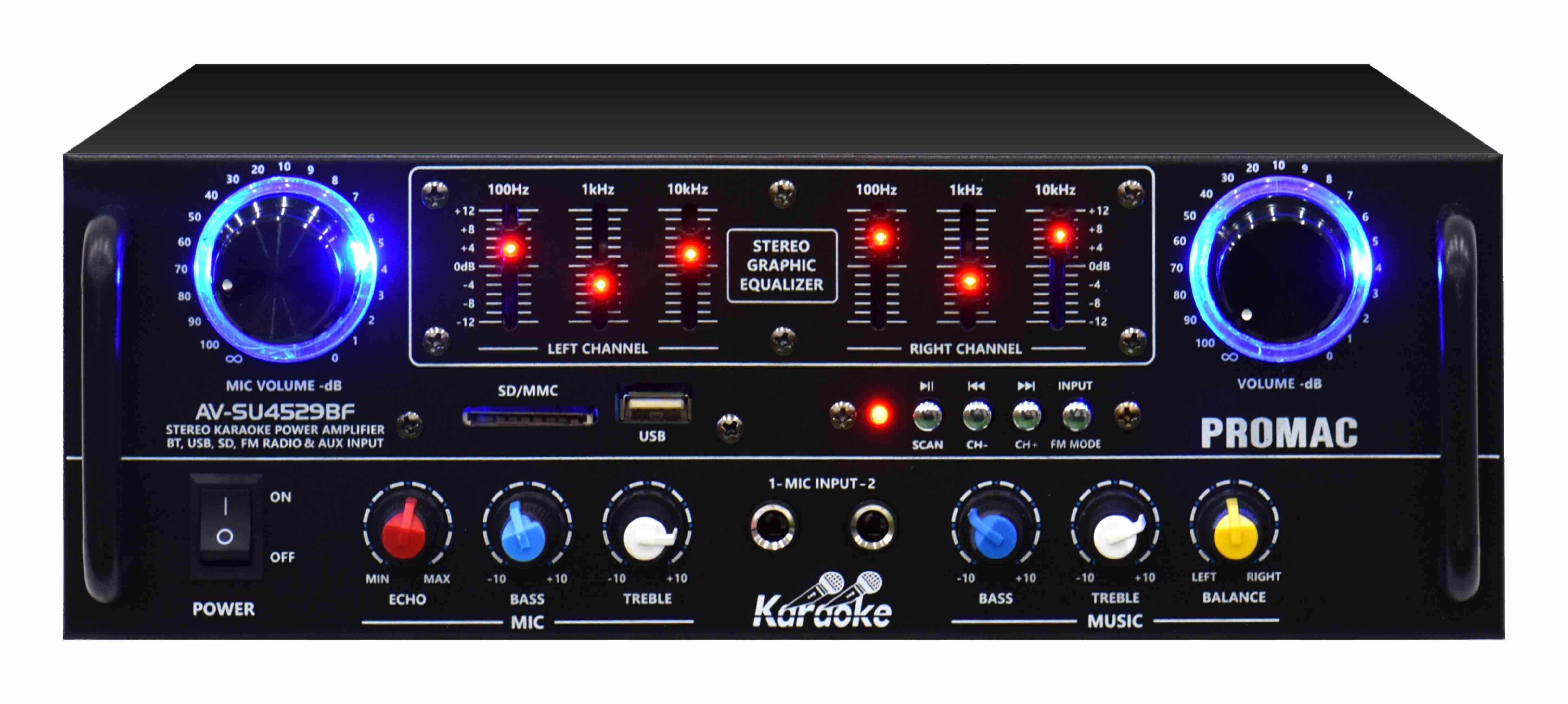 promac midi karaoke player