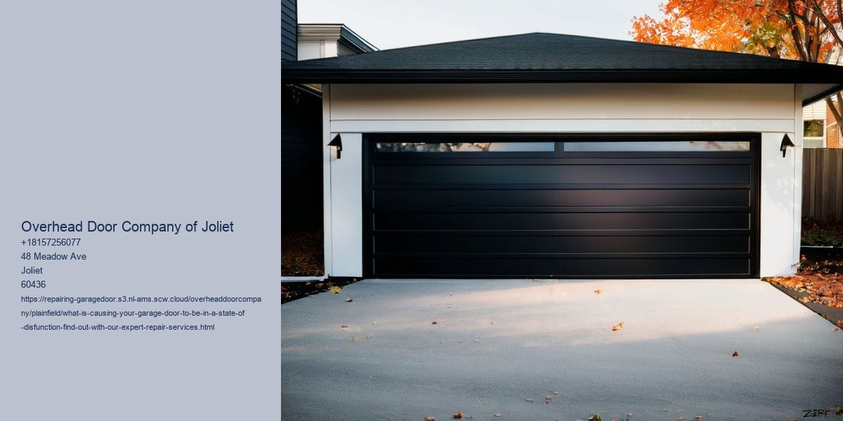 What is causing your Garage Door to be in a state of disfunction? Find out with our Expert Repair Services!